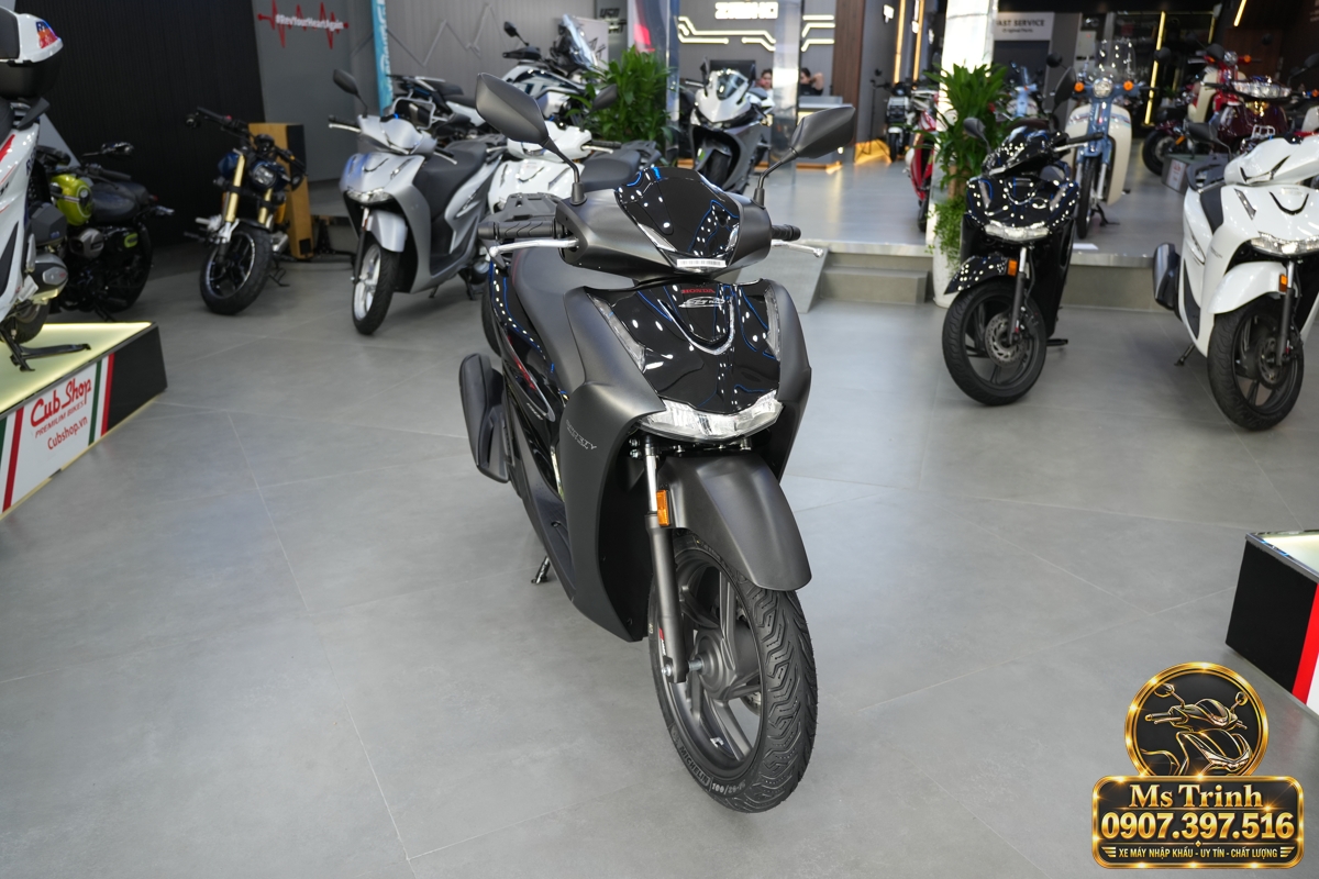 Honda SH150i Ý đen nhám 2027 tại Hà Nội Sắc đen lịch lãm giá tốt, chính ngạch