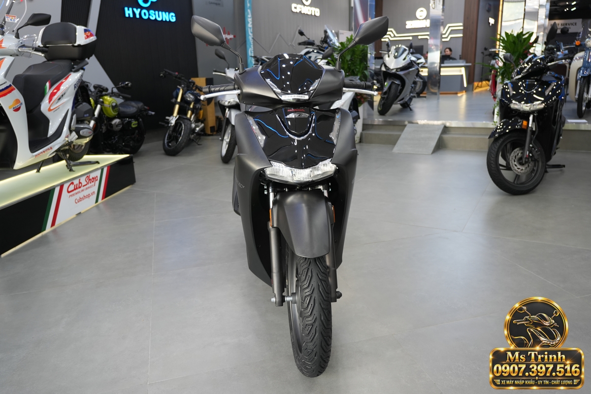 Honda SH150i Ý đen nhám 2027 tại Hà Nội Sắc đen lịch lãm giá tốt, chính ngạch