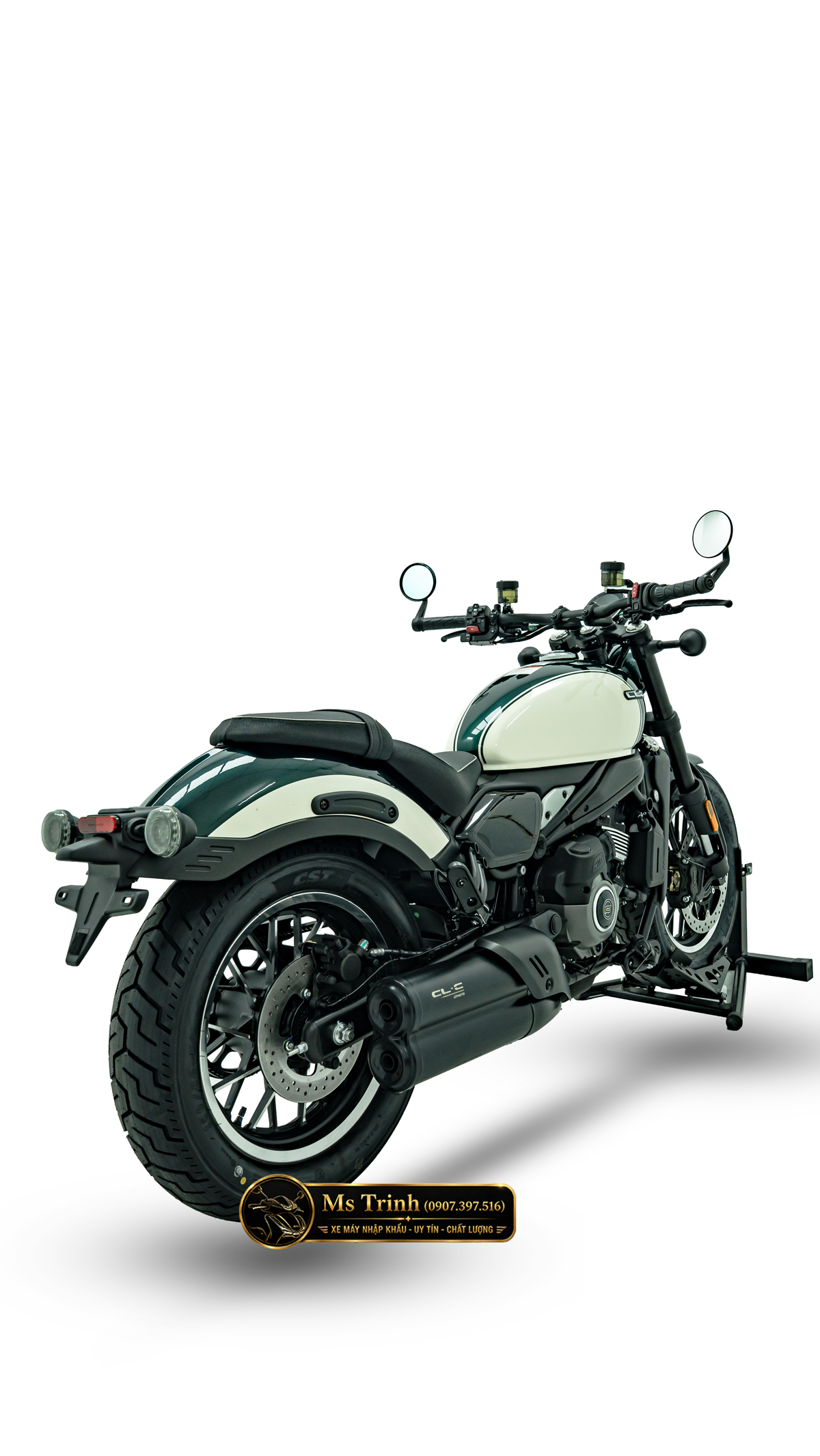 CFMOTO 450CL-C AMT Hà Nội Cruiser 449cc số tự động, giá 167 triệu