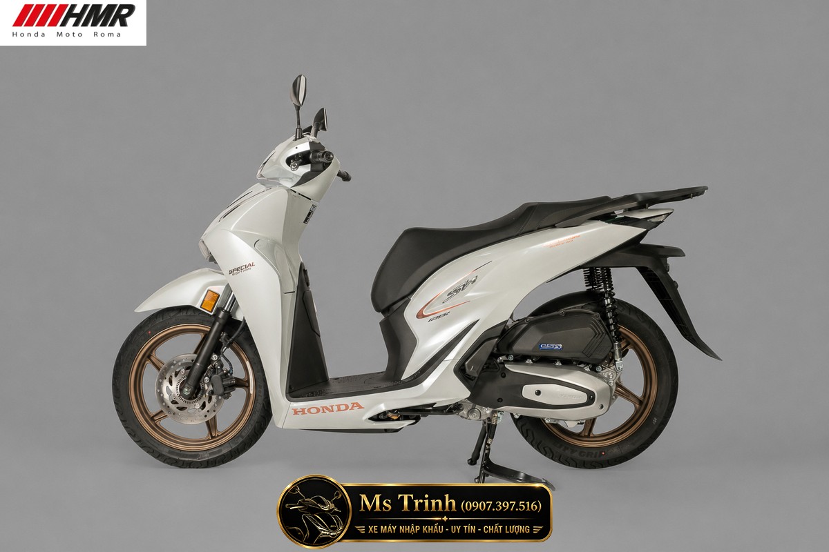 Honda SH150i Special Edition màu trắng 2026 nhập Ý tại Hà Nội - Vẻ đẹp thanh lịch của dòng SH Ý cao cấp