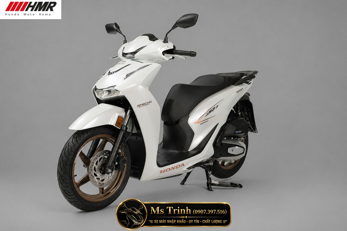 Honda SH150i Special Edition màu trắng 2026 nhập Ý tại Hà Nội - Vẻ đẹp thanh lịch của dòng SH Ý cao cấp