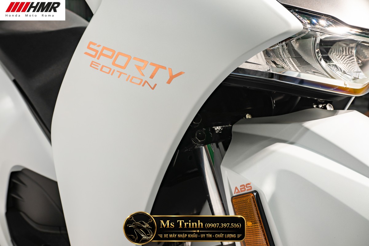 Honda SH350i nhập Ý 2026 tại Hà Nội - SH350i Sporty Trắng Nhám, Xám Bóng Đẳng Cấp Chuẩn Ý