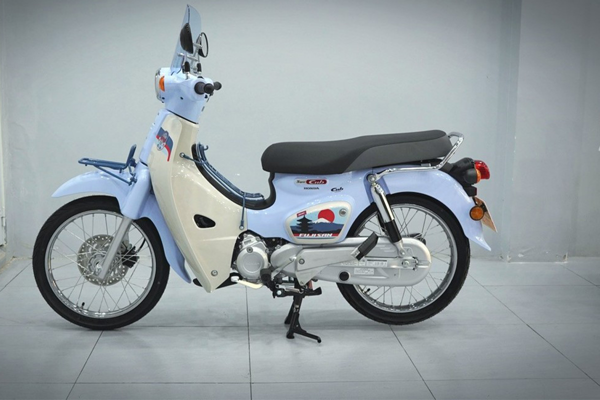 Honda Cub 110 Fujisan bản giới hạn tại Hà Nội - Thiết kế đậm chất Nhật Bản