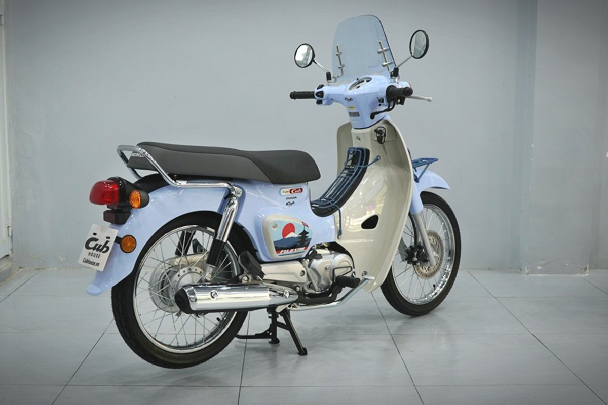 Honda Cub 110 Fujisan bản giới hạn tại Hà Nội - Thiết kế đậm chất Nhật Bản