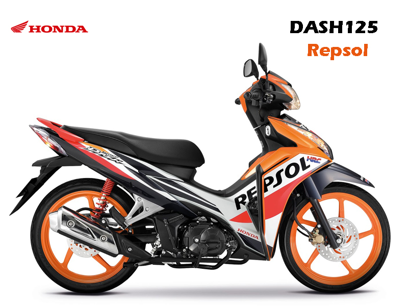 Honda Dash125 2025, 2 thắng dĩa, NK Chính Hãng Malaysia tại Hà Nội