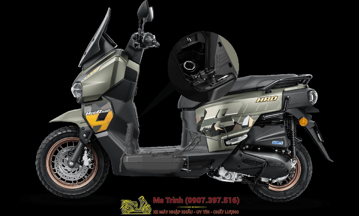 Honda HRD125 2026 - Xe tay ga ADV cá tính, ABS 2 kênh, công nghệ hiện đại tại Hà Nội