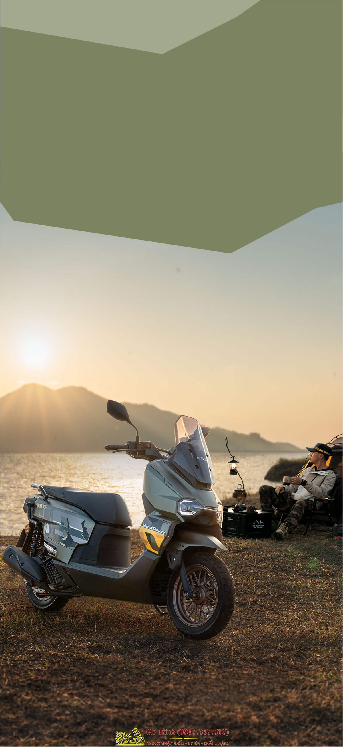 Honda HRD125 2026 - Xe tay ga ADV cá tính, ABS 2 kênh, công nghệ hiện đại tại Hà Nội