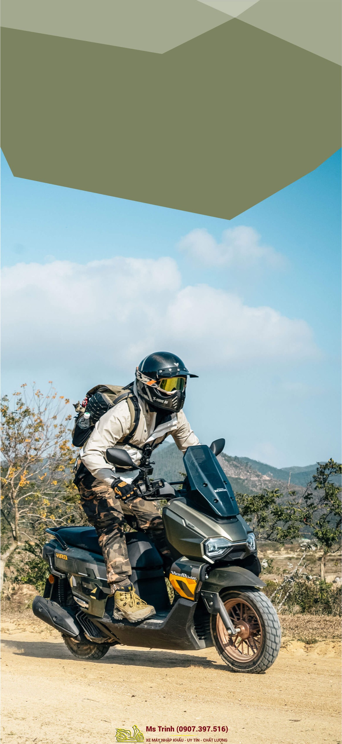 Honda HRD125 2026 - Xe tay ga ADV cá tính, ABS 2 kênh, công nghệ hiện đại tại Hà Nội