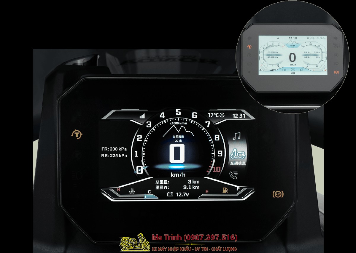 Honda HRD125 2026 - Xe tay ga ADV cá tính, ABS 2 kênh, công nghệ hiện đại tại Hà Nội