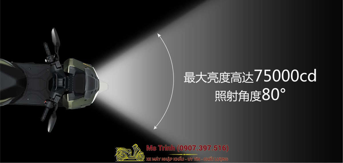 Honda HRD125 2026 - Xe tay ga ADV cá tính, ABS 2 kênh, công nghệ hiện đại tại Hà Nội