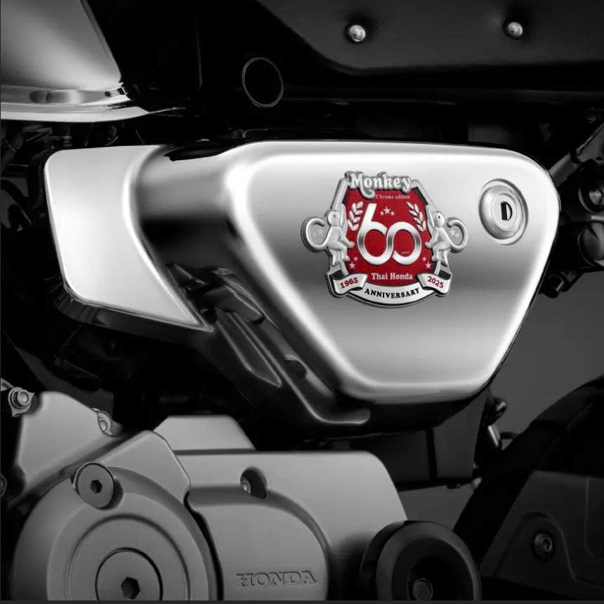 Honda Monkey Chrome Edition 2025 tại Hà Nội