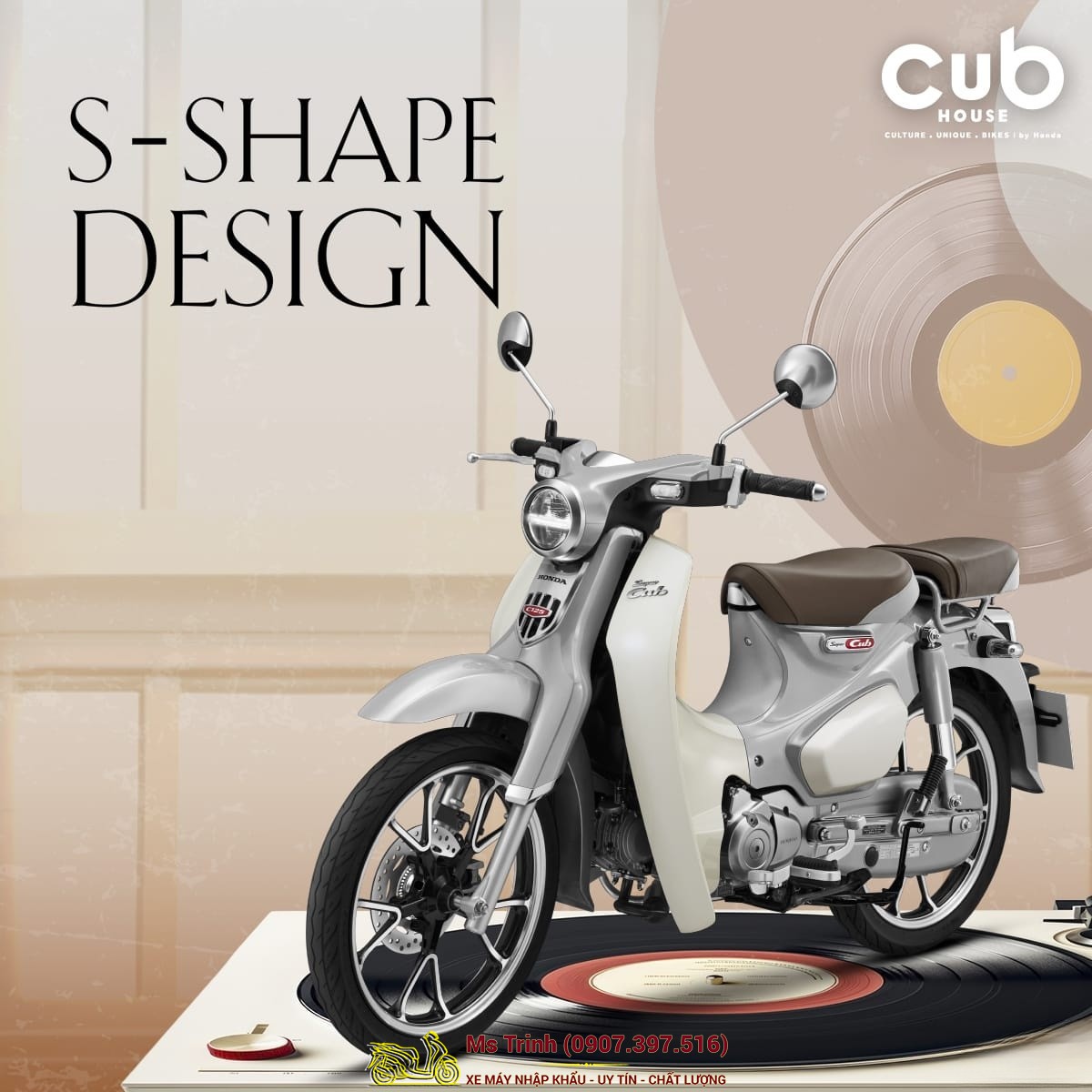 Honda Super Cub C125 nhập Thái ABS 2026 tại Hà Nội - Giá Tốt, Có Sẵn Xe