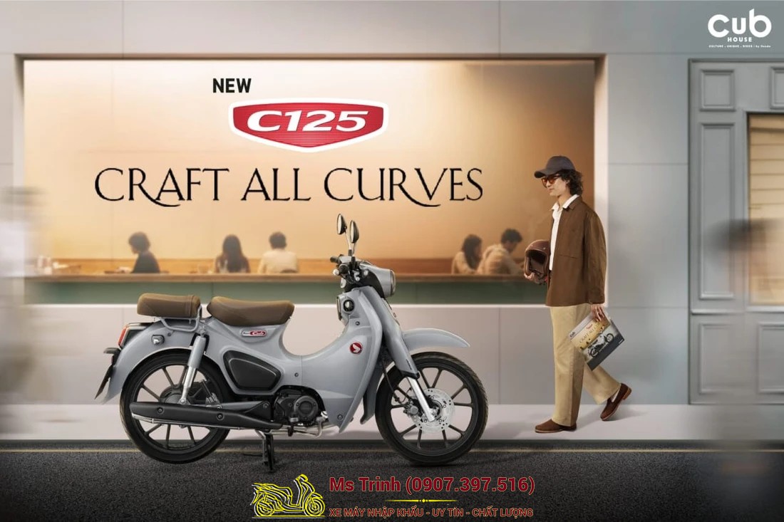 Honda Super Cub C125 nhập Thái ABS 2026 tại Hà Nội - Giá Tốt, Có Sẵn Xe