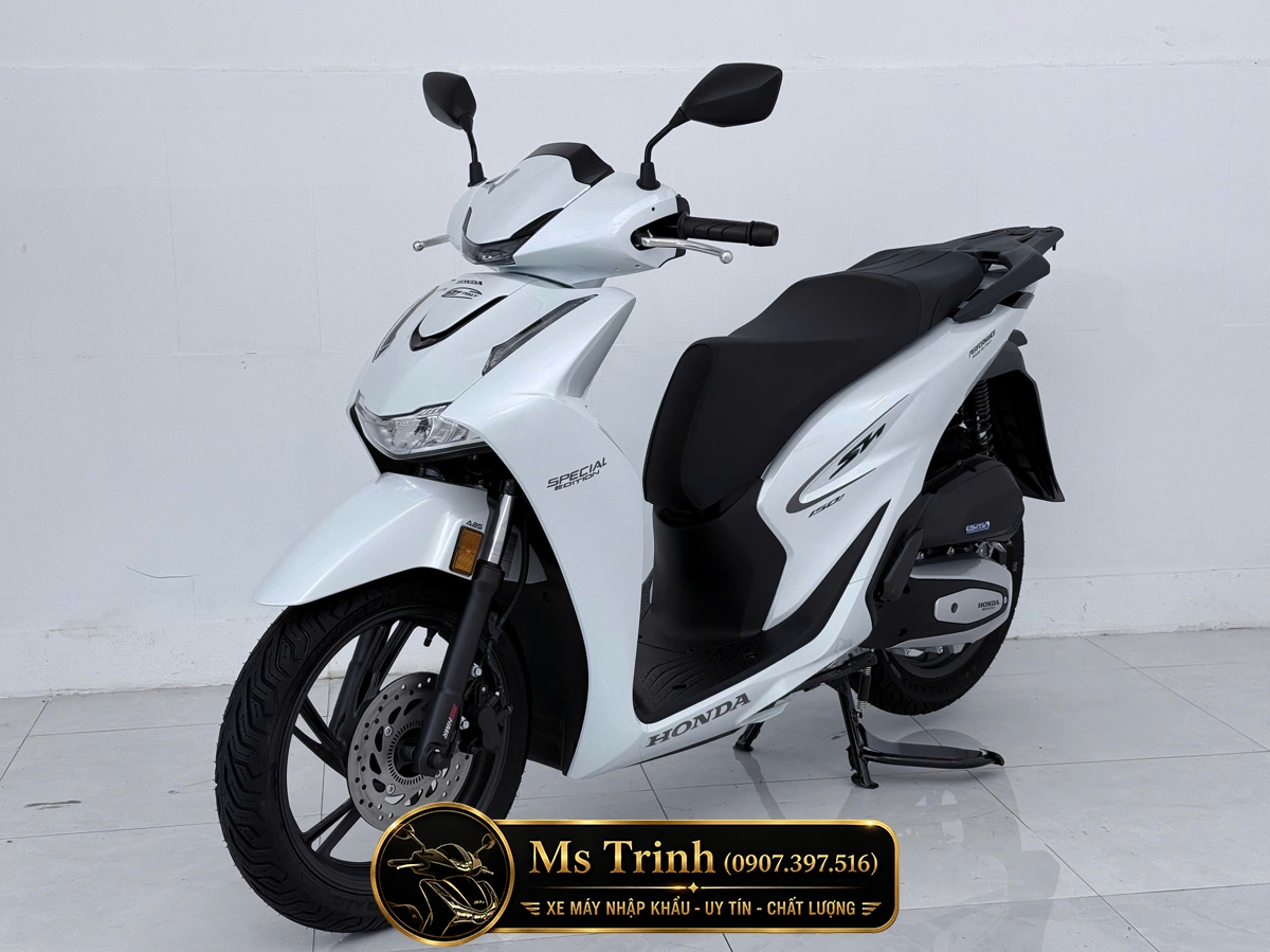 Honda SH150i Special Edition Standard nhập HMR Ý màu trắng tại Hà Nội: Giá trị nằm trong từng chi tiết nguyên bản