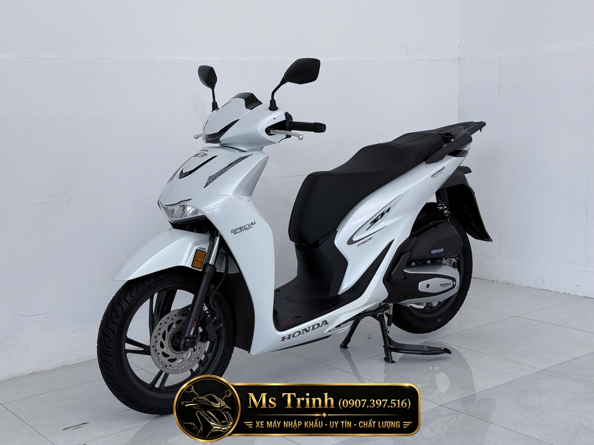Honda SH150i Special Edition Standard nhập HMR Ý màu trắng tại Hà Nội: Giá trị nằm trong từng chi tiết nguyên bản