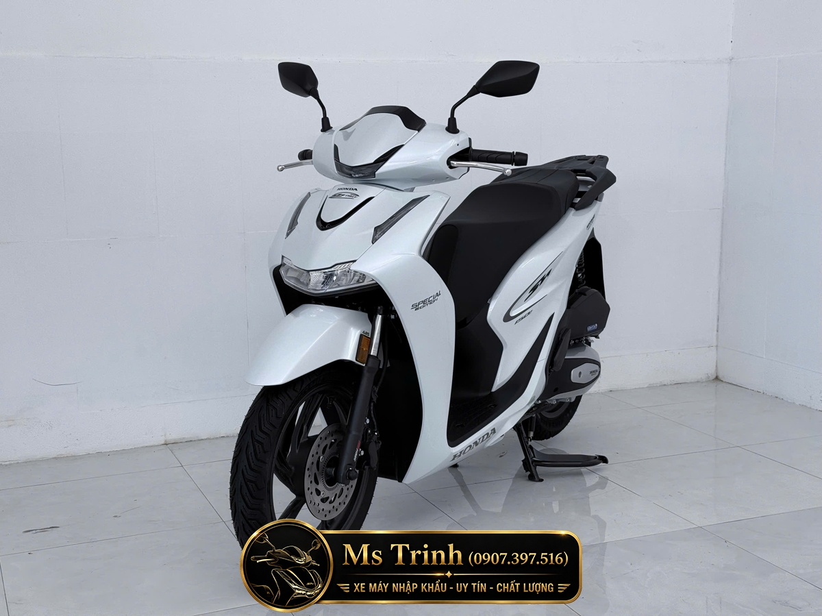 Honda SH150i Special Edition Standard nhập HMR Ý màu trắng tại Hà Nội: Giá trị nằm trong từng chi tiết nguyên bản