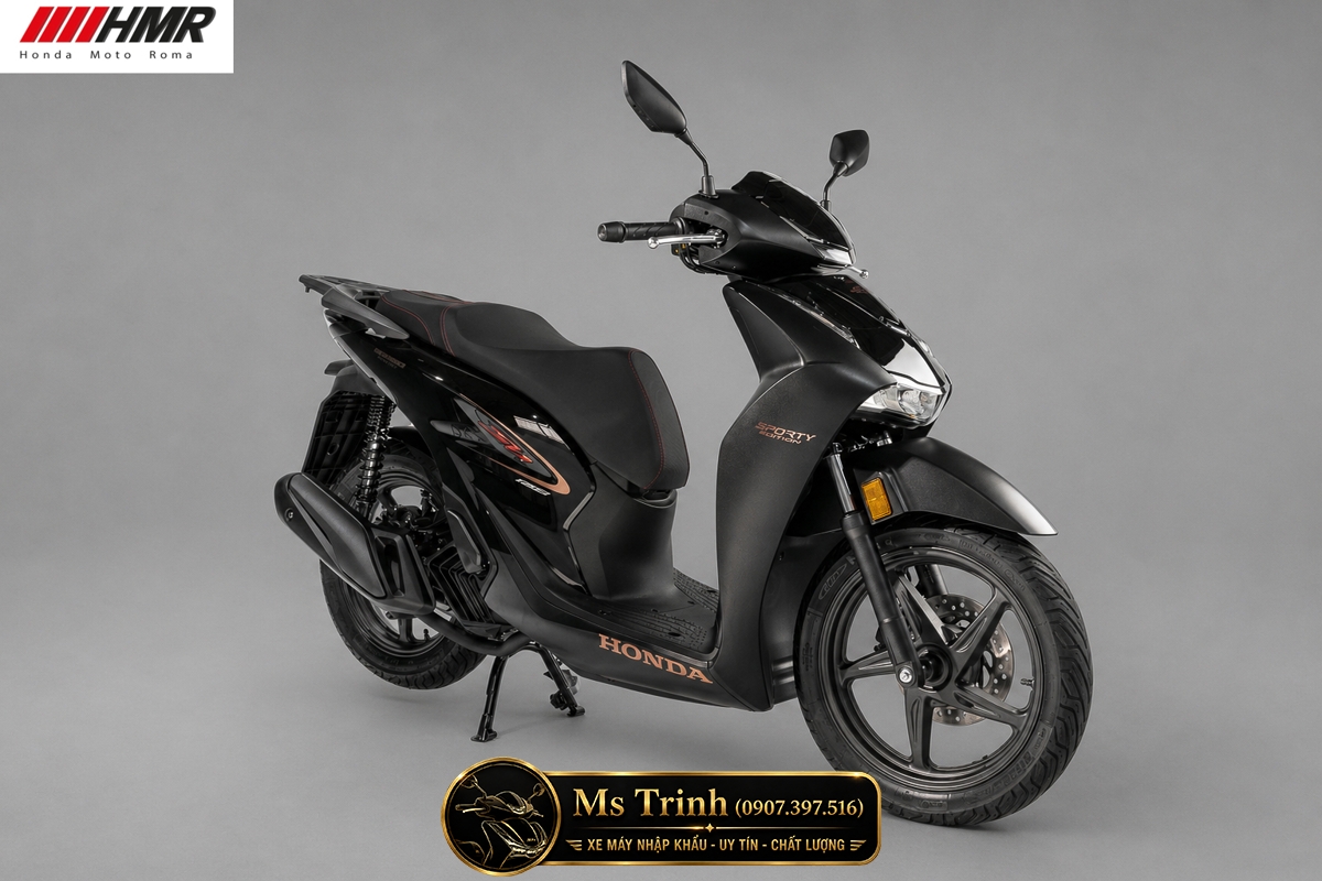 Honda SH150i nhập Ý 2026 Sporty màu đen tại Hà Nội - Mẫu SH Ý cao cấp được săn đón nhất hiện nay