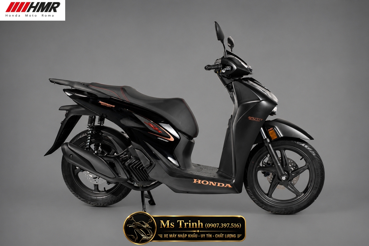 Honda SH150i nhập Ý 2026 Sporty màu đen tại Hà Nội - Mẫu SH Ý cao cấp được săn đón nhất hiện nay
