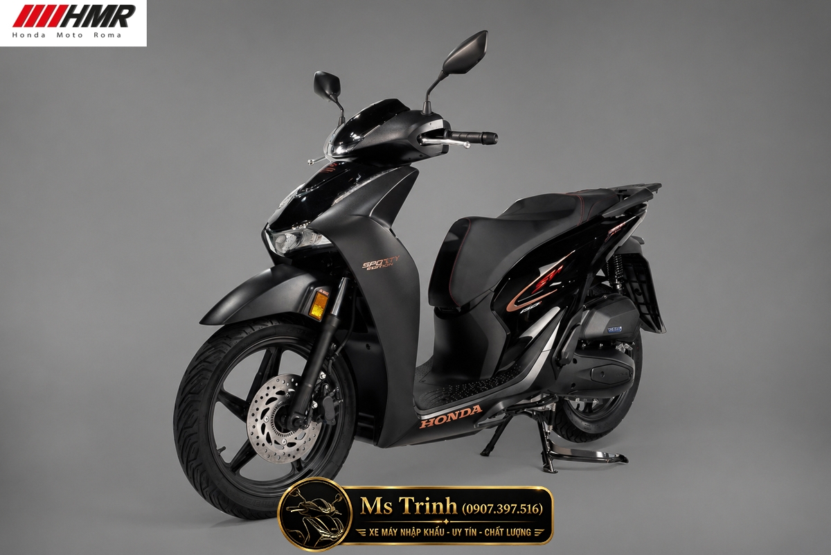 Honda SH150i nhập Ý 2026 Sporty màu đen tại Hà Nội - Mẫu SH Ý cao cấp được săn đón nhất hiện nay