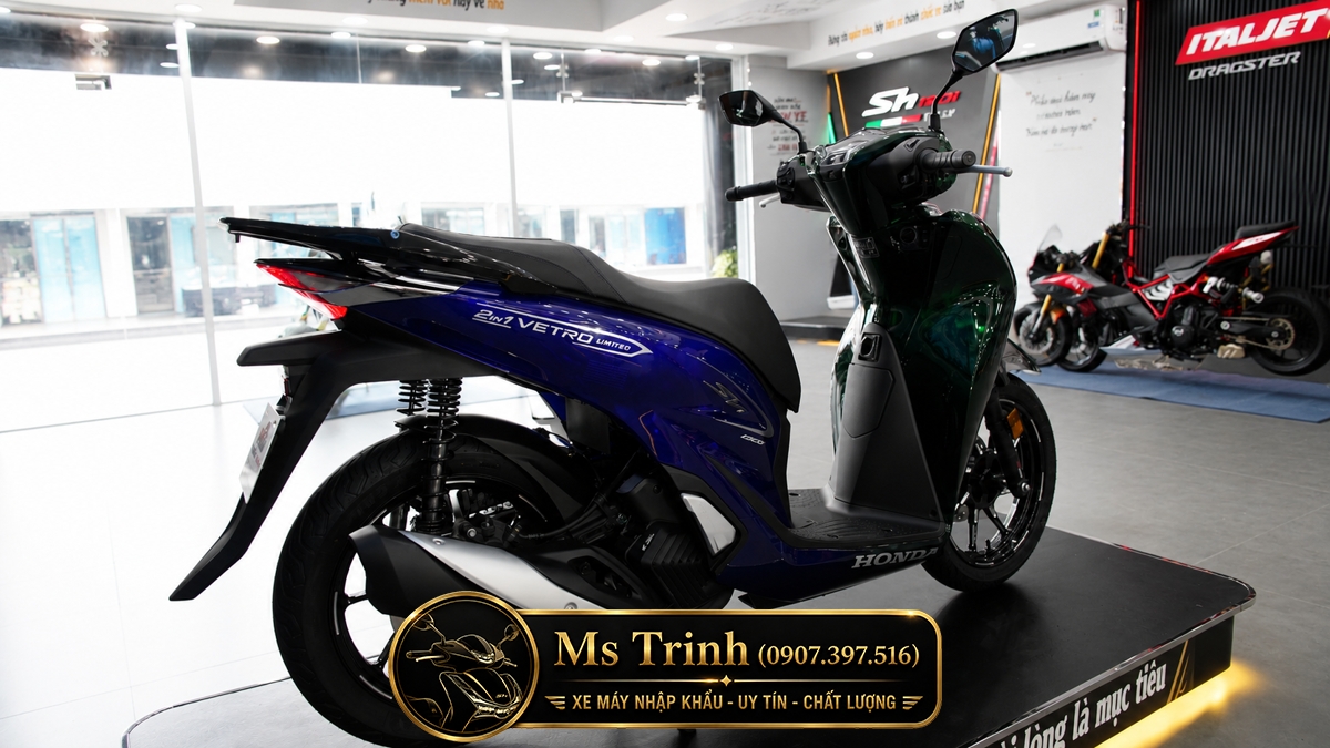 Honda SH150i Vetro Green - Sapphire tại Hà Nội: SH Ý Limited 200 xe