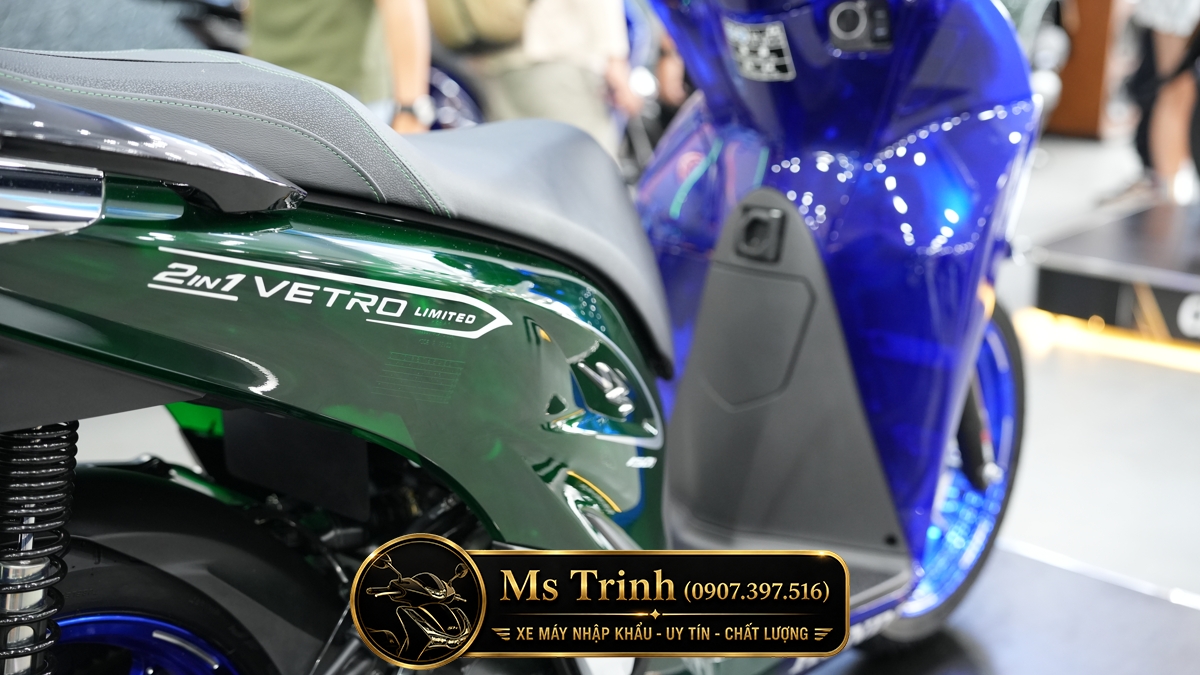 Honda SH150i Vetro Sapphire - Green tại Hà Nội: SH Ý 2 trong 1 giới hạn 200 xe