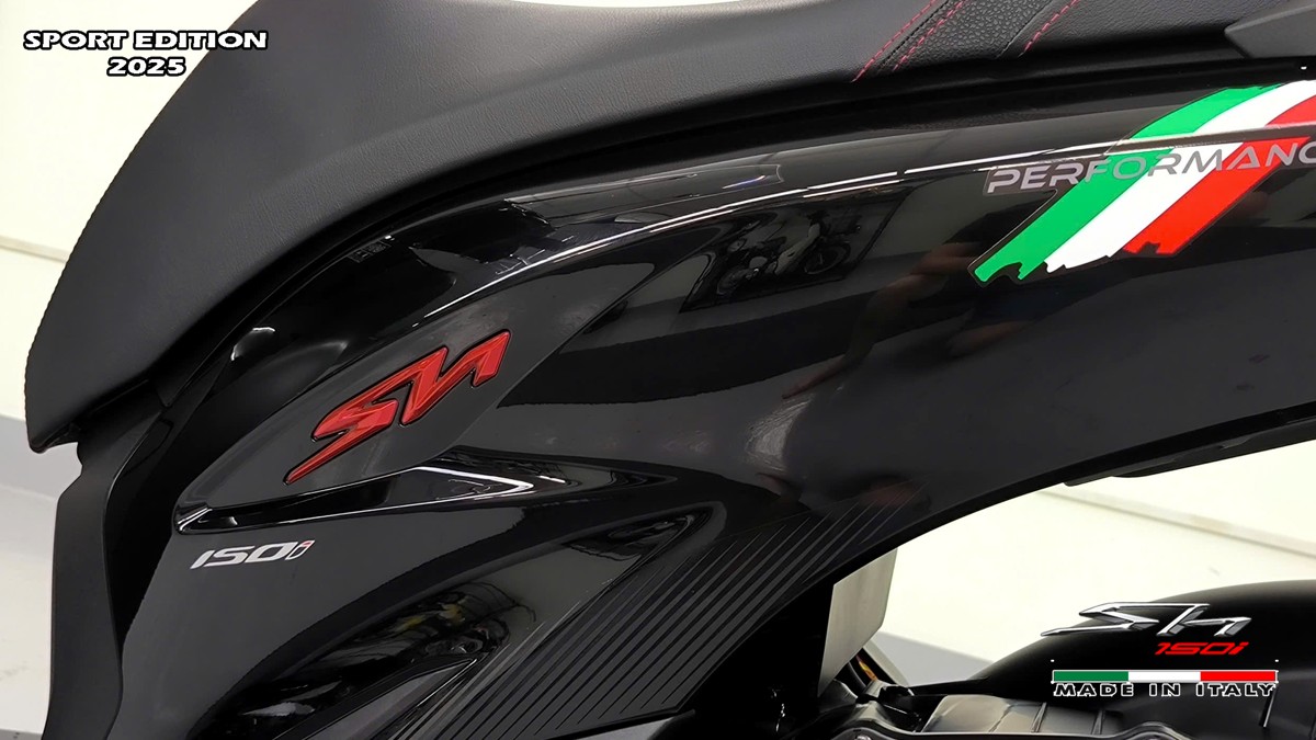 Honda SH150i 2025 Italy Sport Edition Màu Đen, Nhập Chính Hãng, Giá Rẻ tại Hà Nội