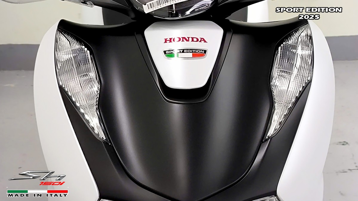 Honda SH150i Sport Edition 2025 Trắng, Made In Italy, Nhập Chính Hãng tại Hà Nội