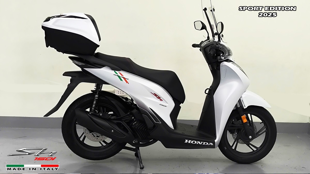 Honda SH150i Sport Edition 2025 Trắng, Made In Italy, Nhập Chính Hãng tại Hà Nội