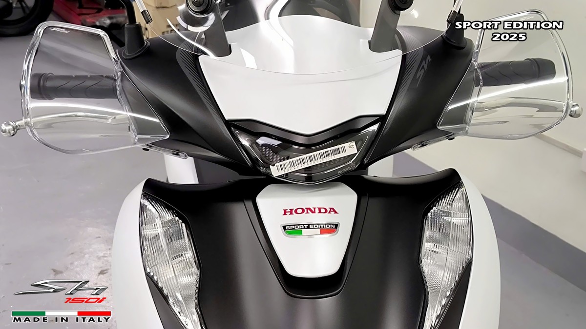 Honda SH150i Sport Edition 2025 Trắng, Made In Italy, Nhập Chính Hãng tại Hà Nội