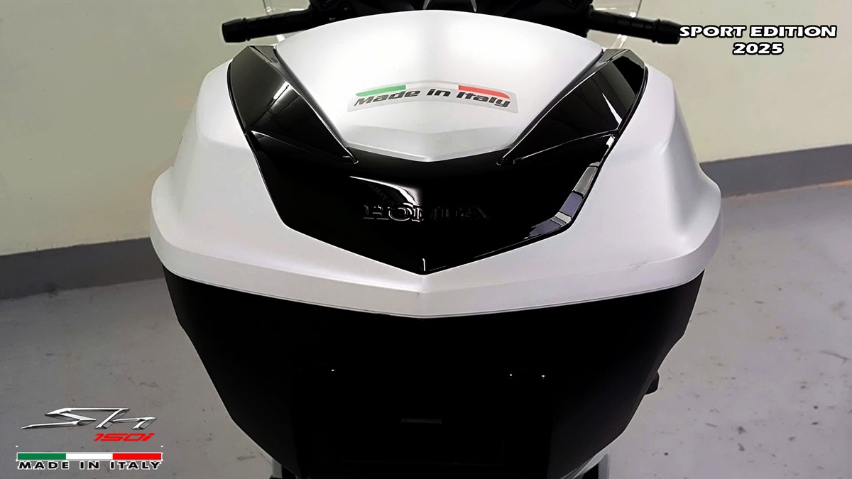 Honda SH150i Sport Edition 2025 Trắng, Made In Italy, Nhập Chính Hãng tại Hà Nội