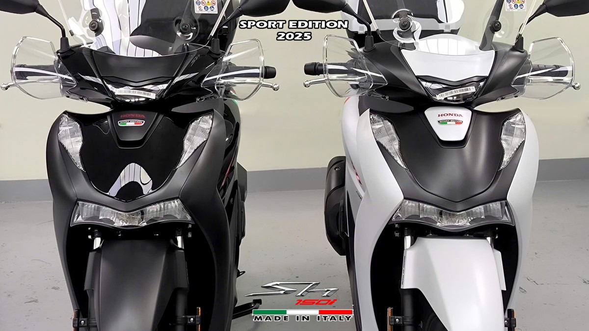 Honda SH150i Sport Edition 2025 Trắng, Made In Italy, Nhập Chính Hãng tại Hà Nội