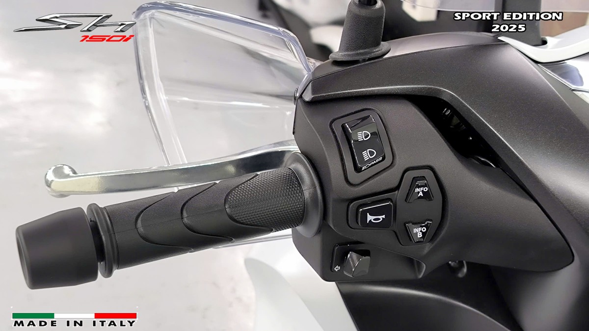 Honda SH150i Sport Edition 2025 Trắng, Made In Italy, Nhập Chính Hãng tại Hà Nội