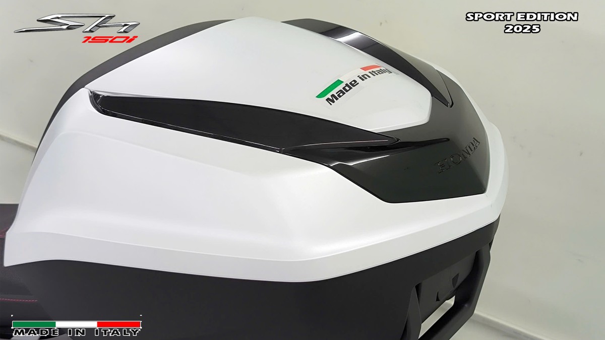 Honda SH150i Sport Edition 2025 Trắng, Made In Italy, Nhập Chính Hãng tại Hà Nội
