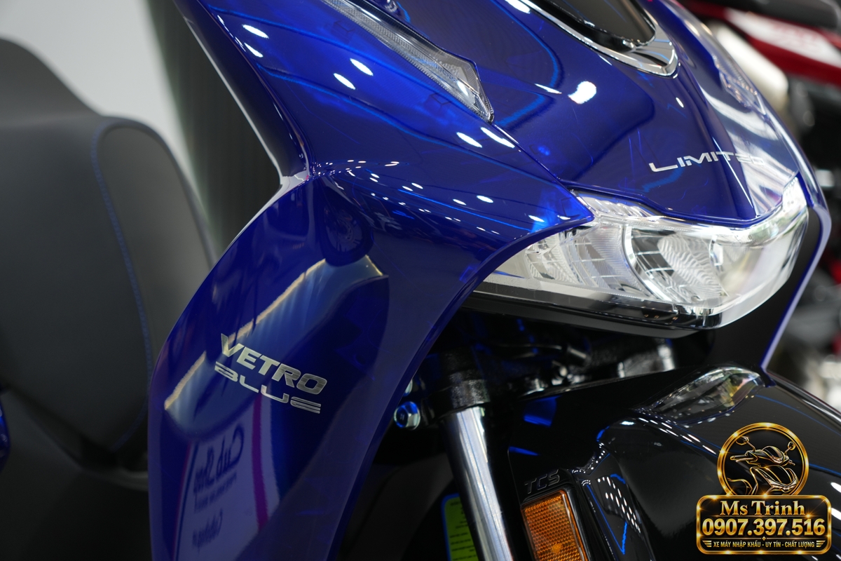 Honda SH150 Vetro Blue 2027 tại Hà Nội - Xanh Sapphire trong suốt, nhập Ý sang trọng