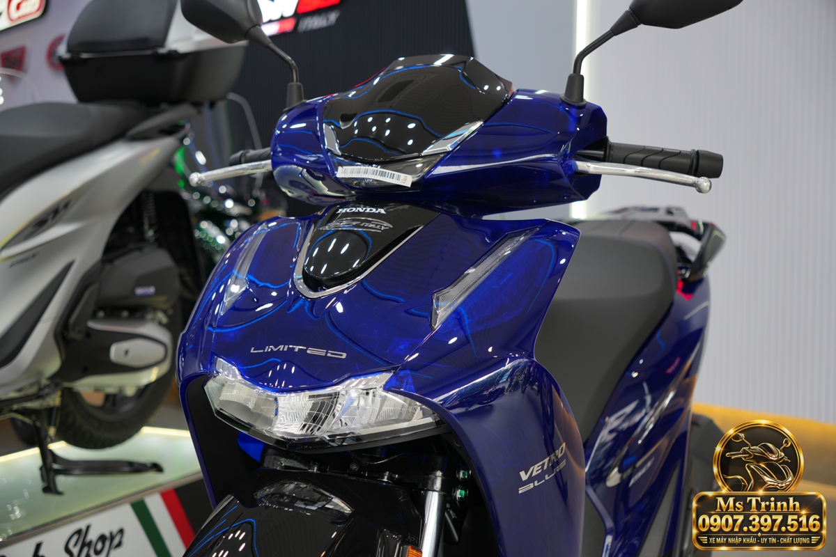 Honda SH150 Vetro Blue 2027 tại Hà Nội - Xanh Sapphire trong suốt, nhập Ý sang trọng
