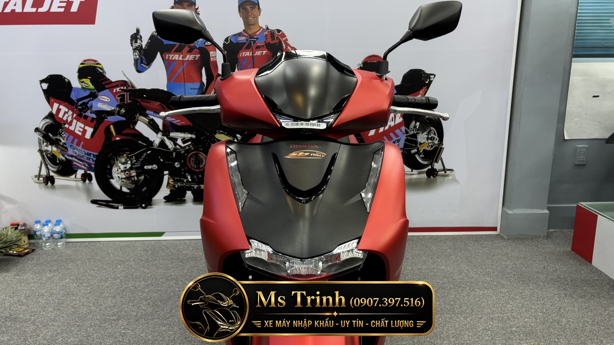 Honda SH150 Ý 2026 màu đỏ Sporty New Concept tại Hà Nội: Giá trị khác biệt của một chiếc SH nhập khẩu