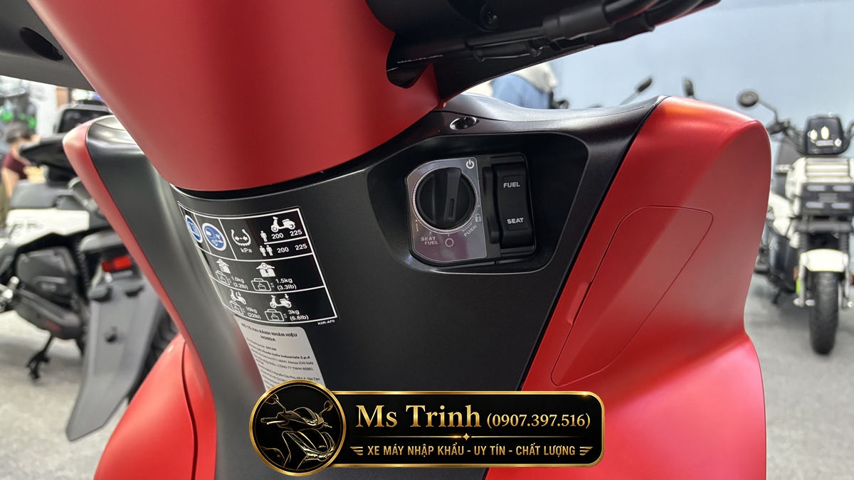 Honda SH150 Ý 2026 màu đỏ Sporty New Concept tại Hà Nội: Giá trị khác biệt của một chiếc SH nhập khẩu