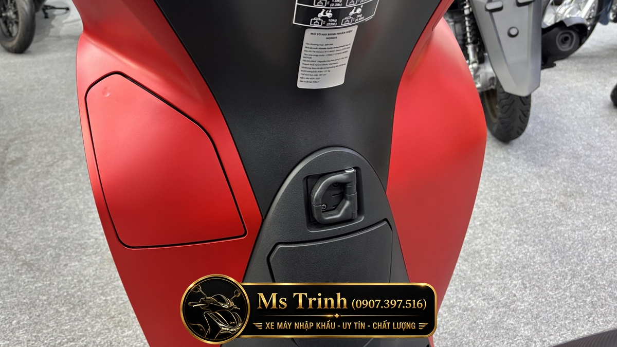 Honda SH150 Ý 2026 màu đỏ Sporty New Concept tại Hà Nội: Giá trị khác biệt của một chiếc SH nhập khẩu