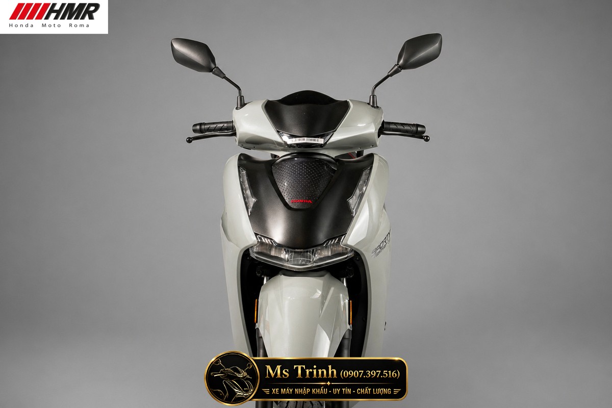 Honda SH350i nhập Ý 2026 tại Hà Nội - SH350i Sporty Trắng Nhám, Xám Bóng Đẳng Cấp Chuẩn Ý