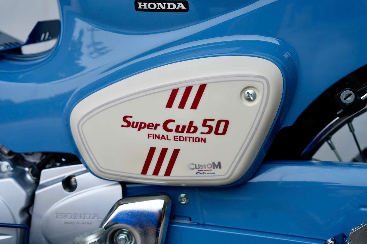 Honda Super Cub 50 Final Edition Custom Japan tại Hà Nội - Phiên bản sưu tầm hiếm