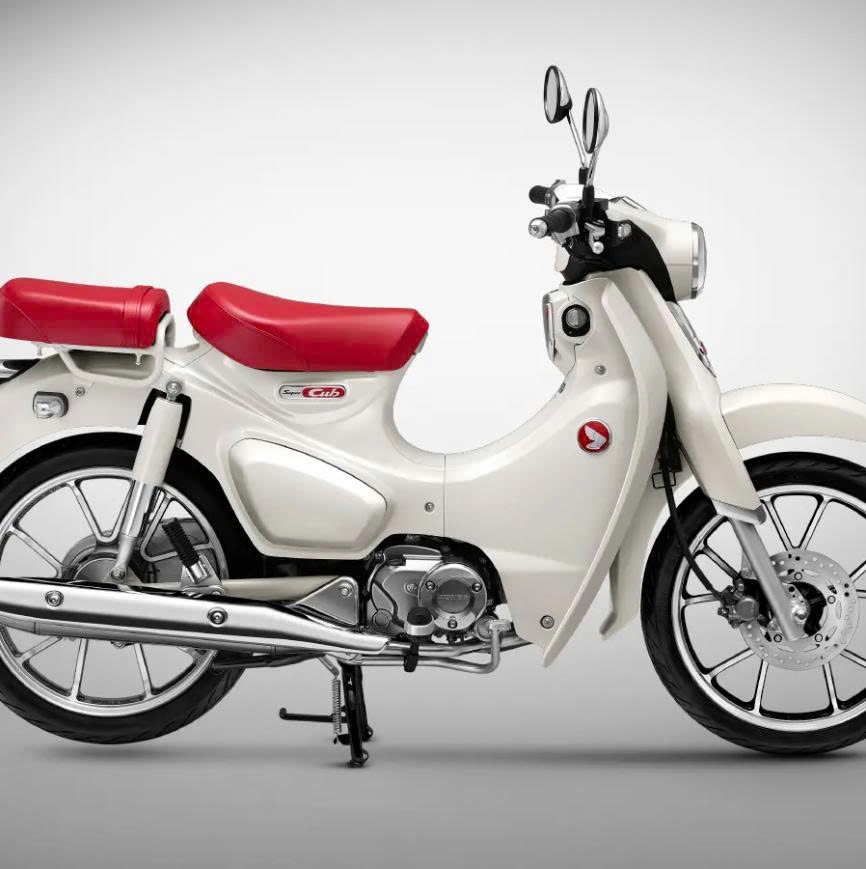 Honda Super Cub 125 Custom Edition Thái Lan 2025 màu trắng tại Hà Nội
