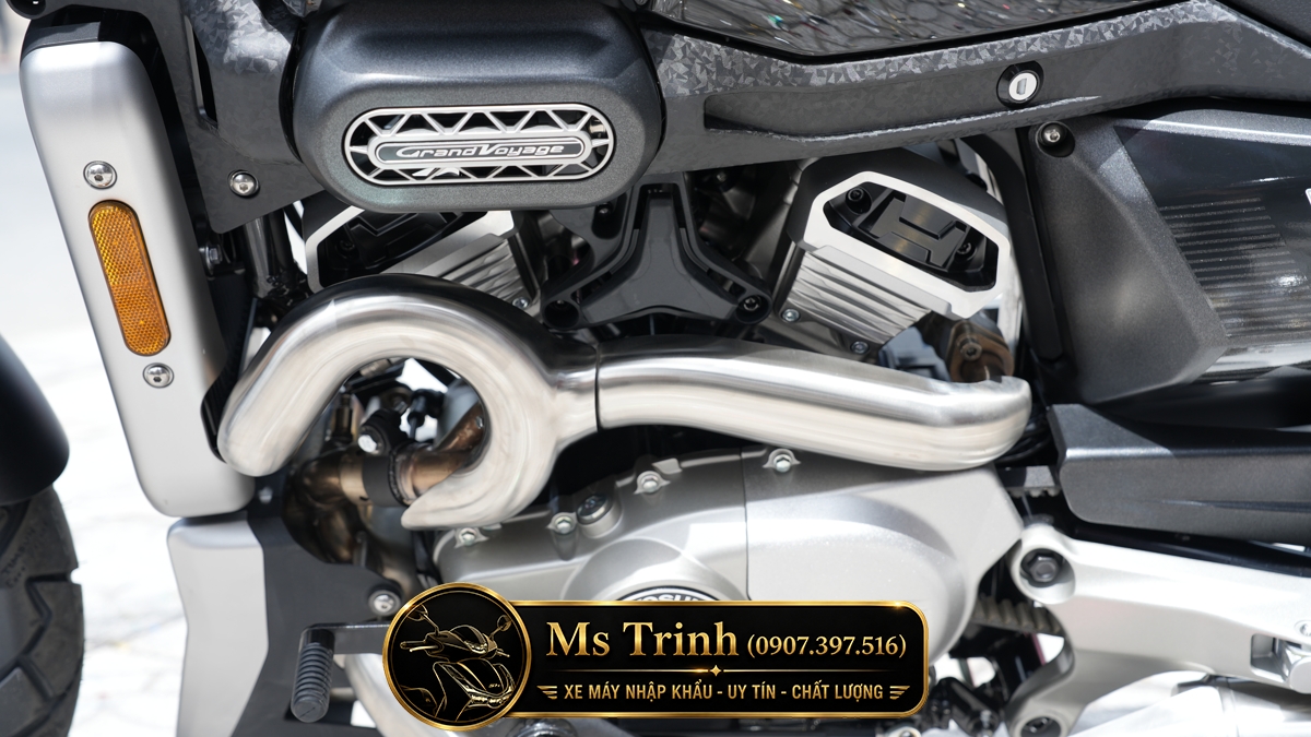 Hyosung GV350X tại Hà Nội - Cruiser 350cc Phong Cách Mỹ Cơ Bắp, Cá Tính
