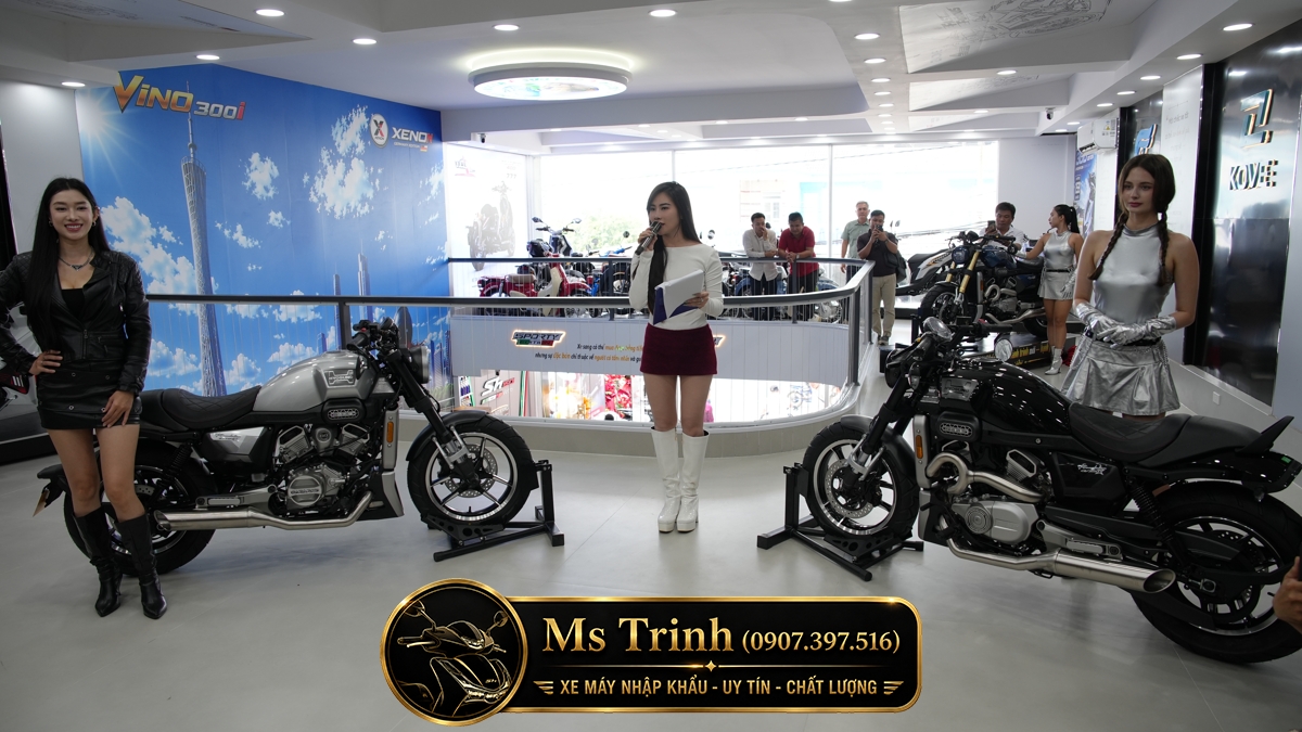 Hyosung GV350X tại Hà Nội - Cruiser 350cc Phong Cách Mỹ Cơ Bắp, Cá Tính