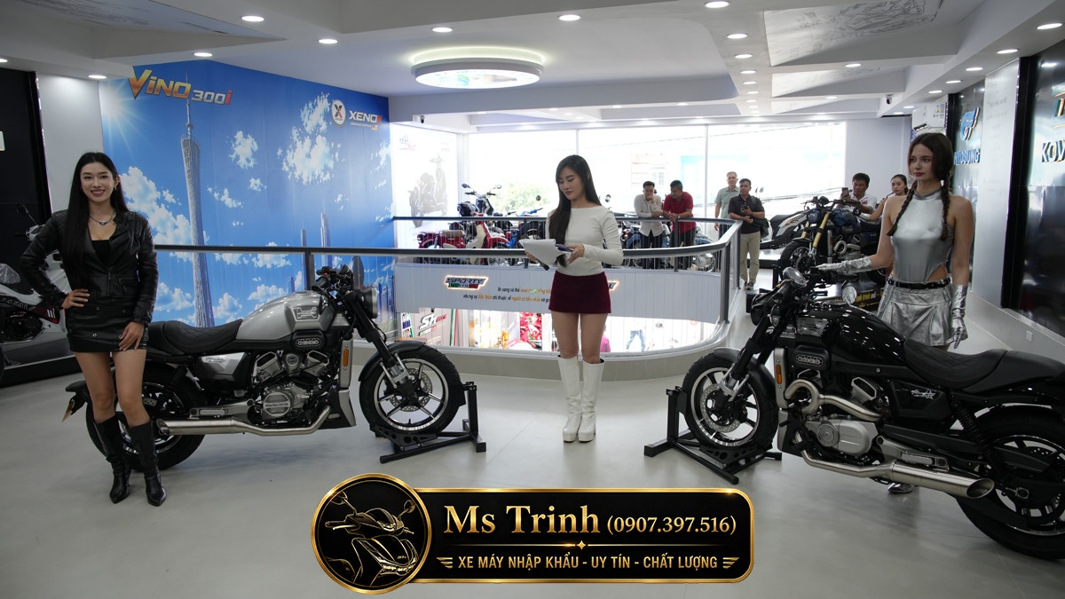 Hyosung GV350X tại Hà Nội - Cruiser 350cc Phong Cách Mỹ Cơ Bắp, Cá Tính