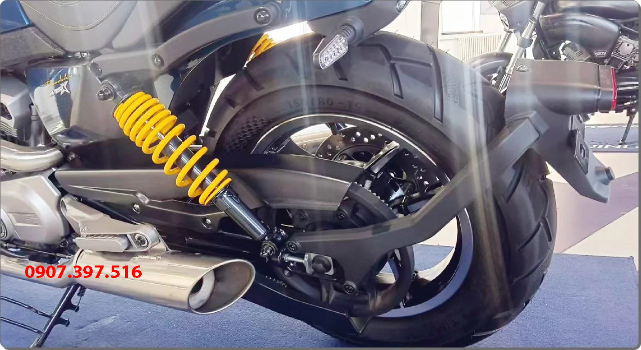 Hyosung GV350X tại Hà Nội - Cruiser 350cc Phong Cách Mỹ Cơ Bắp, Cá Tính