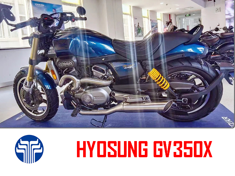 Hyosung GV350X tại Hà Nội - Cruiser 350cc Phong Cách Mỹ Cơ Bắp, Cá Tính