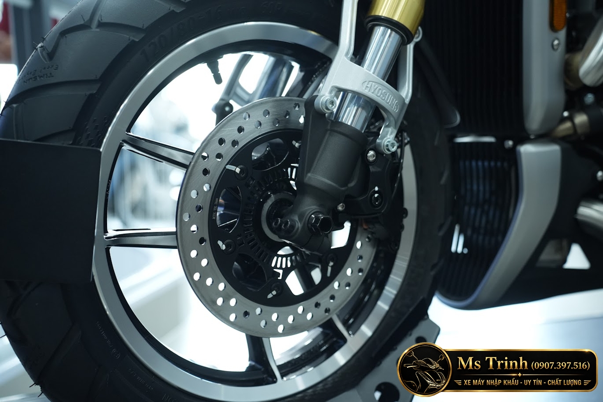 Hyosung GV350X tại Hà Nội - Cruiser 350cc Phong Cách Mỹ Cơ Bắp, Cá Tính