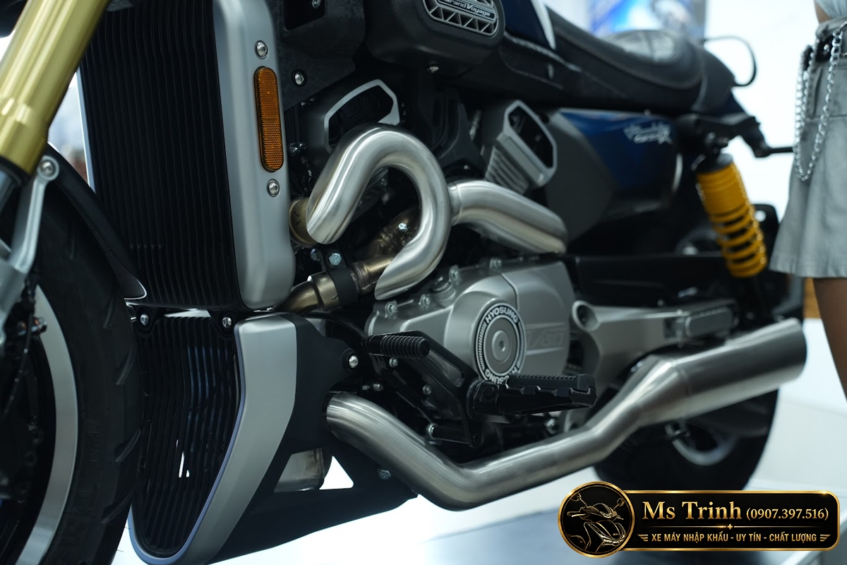 Hyosung GV350X tại Hà Nội - Cruiser 350cc Phong Cách Mỹ Cơ Bắp, Cá Tính