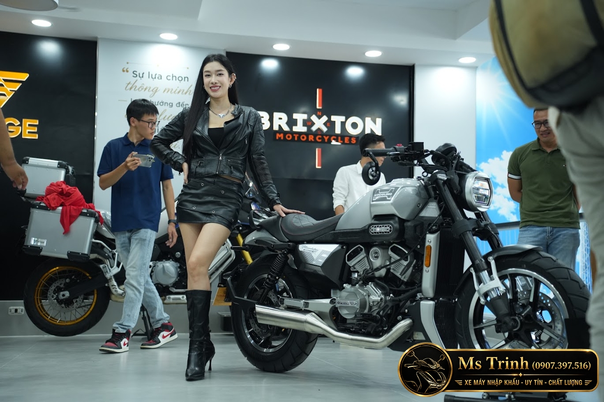 Hyosung GV350X tại Hà Nội - Cruiser 350cc Phong Cách Mỹ Cơ Bắp, Cá Tính