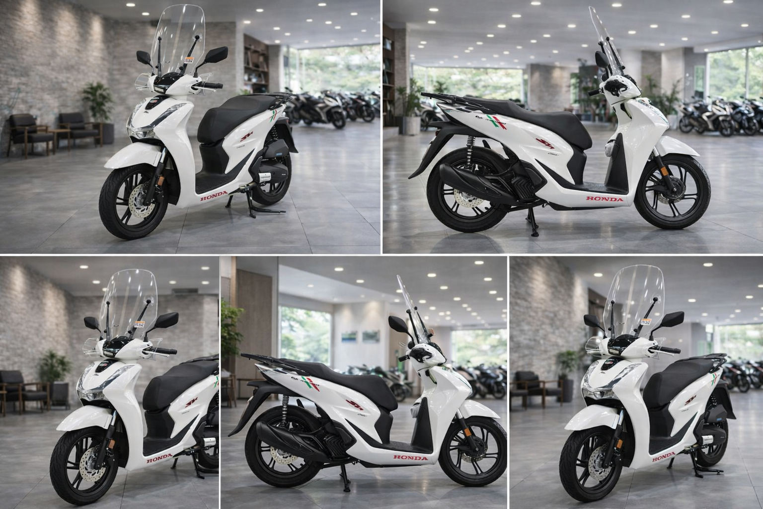 Honda SH150 trắng pha lê nhập Ý 2026 tại Hà Nội - Sport Edition chính ngạch, chuẩn chất Ý
